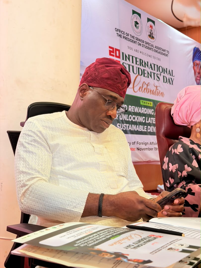 Prince Idowu Ilara at a distinguished cultural gathering, proudly representing his heritage and community leadership. 